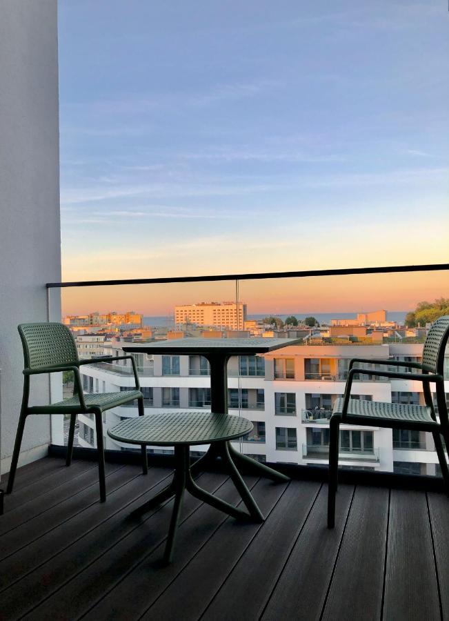 Tlusta Mewa Sea View Apartment กดิเนีย ภายนอก รูปภาพ