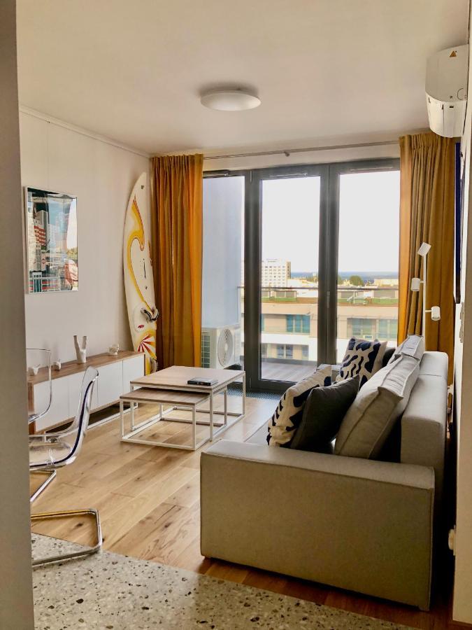 Tlusta Mewa Sea View Apartment กดิเนีย ภายนอก รูปภาพ