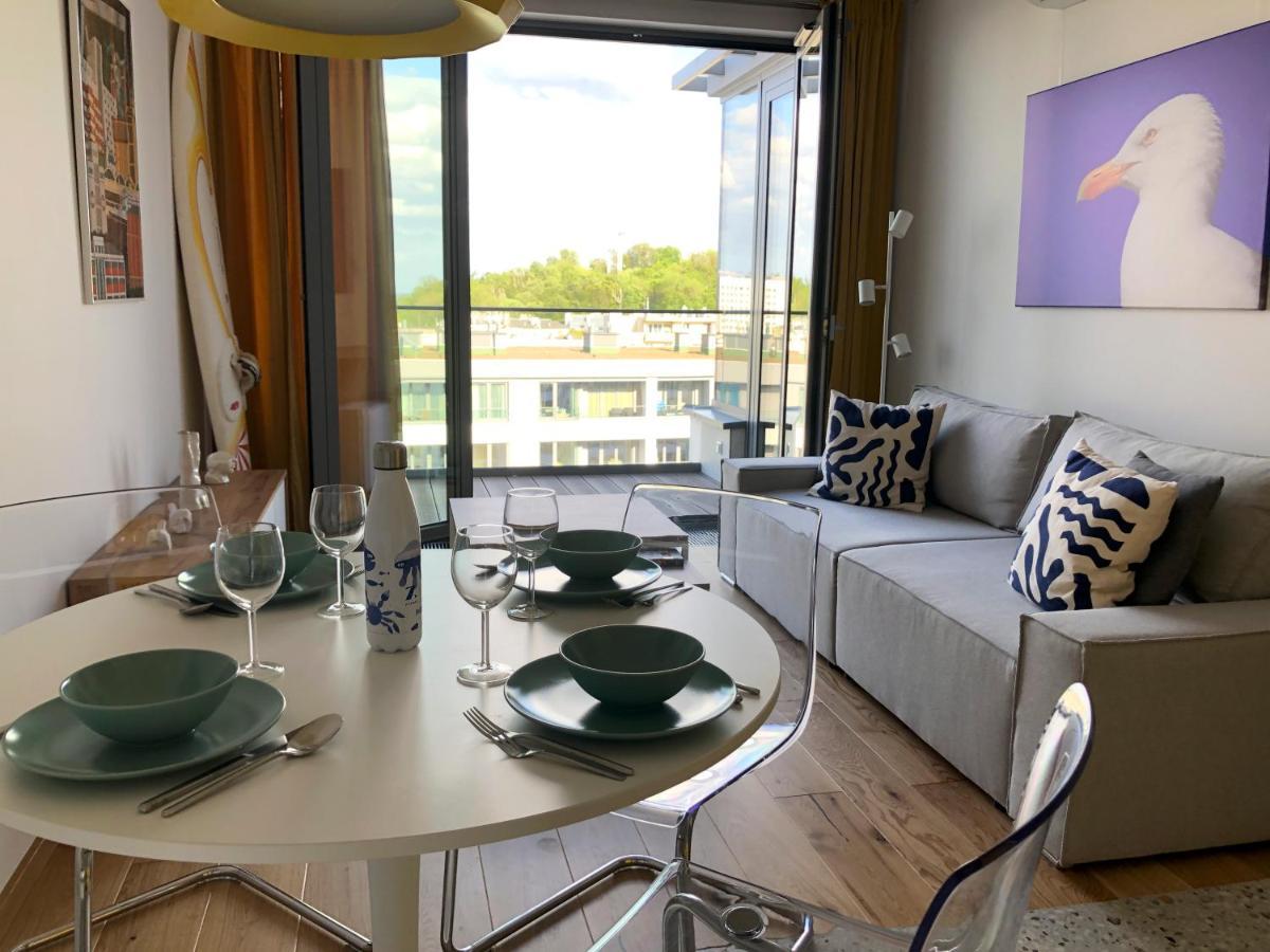 Tlusta Mewa Sea View Apartment กดิเนีย ภายนอก รูปภาพ