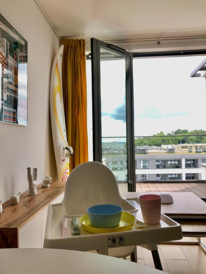 Tlusta Mewa Sea View Apartment กดิเนีย ภายนอก รูปภาพ