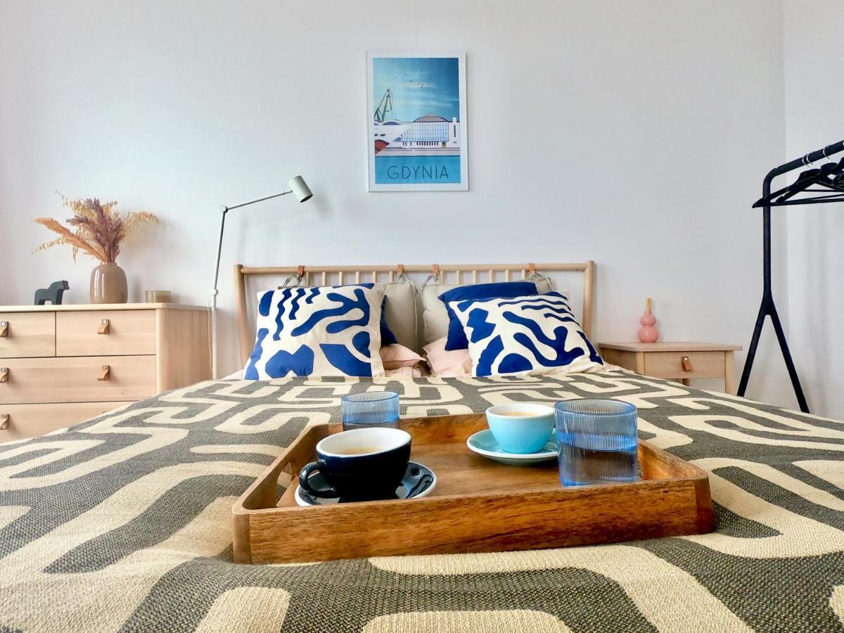 Tlusta Mewa Sea View Apartment กดิเนีย ภายนอก รูปภาพ