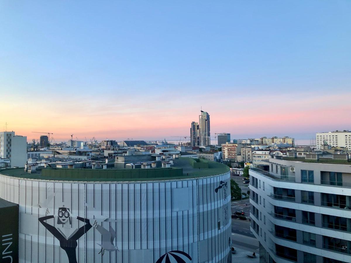 Tlusta Mewa Sea View Apartment กดิเนีย ภายนอก รูปภาพ