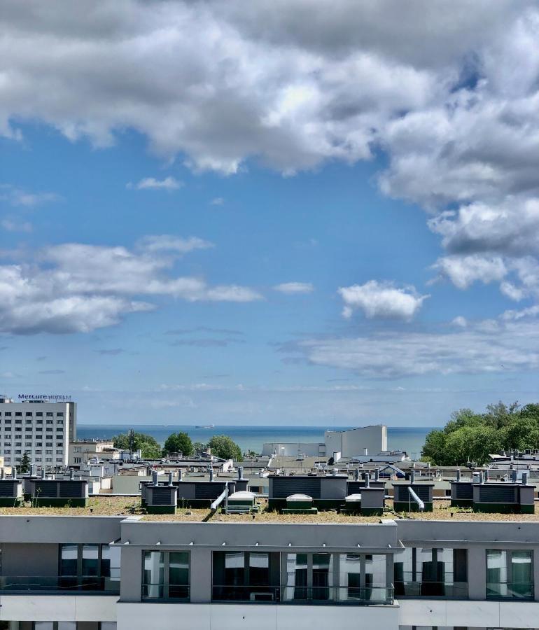 Tlusta Mewa Sea View Apartment กดิเนีย ภายนอก รูปภาพ